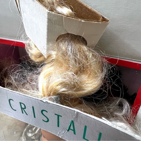 1992 Happy Holidays Cristalline Barbie Doll in Box Special Edition - Picture 8 of 8